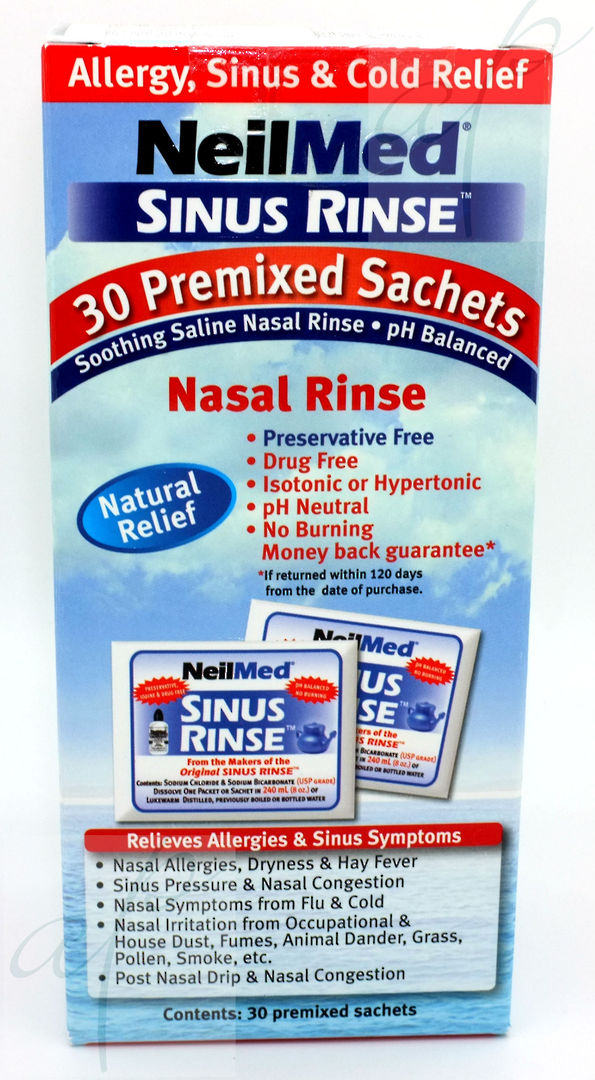 Neilmed Sinus Rinse Nasal Wash Premixed Sachets image 0
